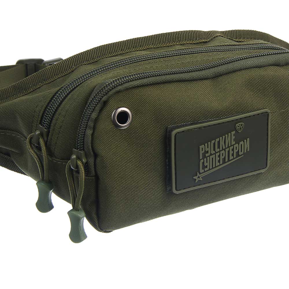 Сумка поясная тактическая тм РУССО ТУРИСТО, 2 отделения, полиэстер, арт.№ 118-179