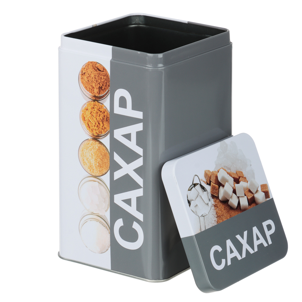 Банка для сахара 17x10x10см, жесть, арт.№ 828-342