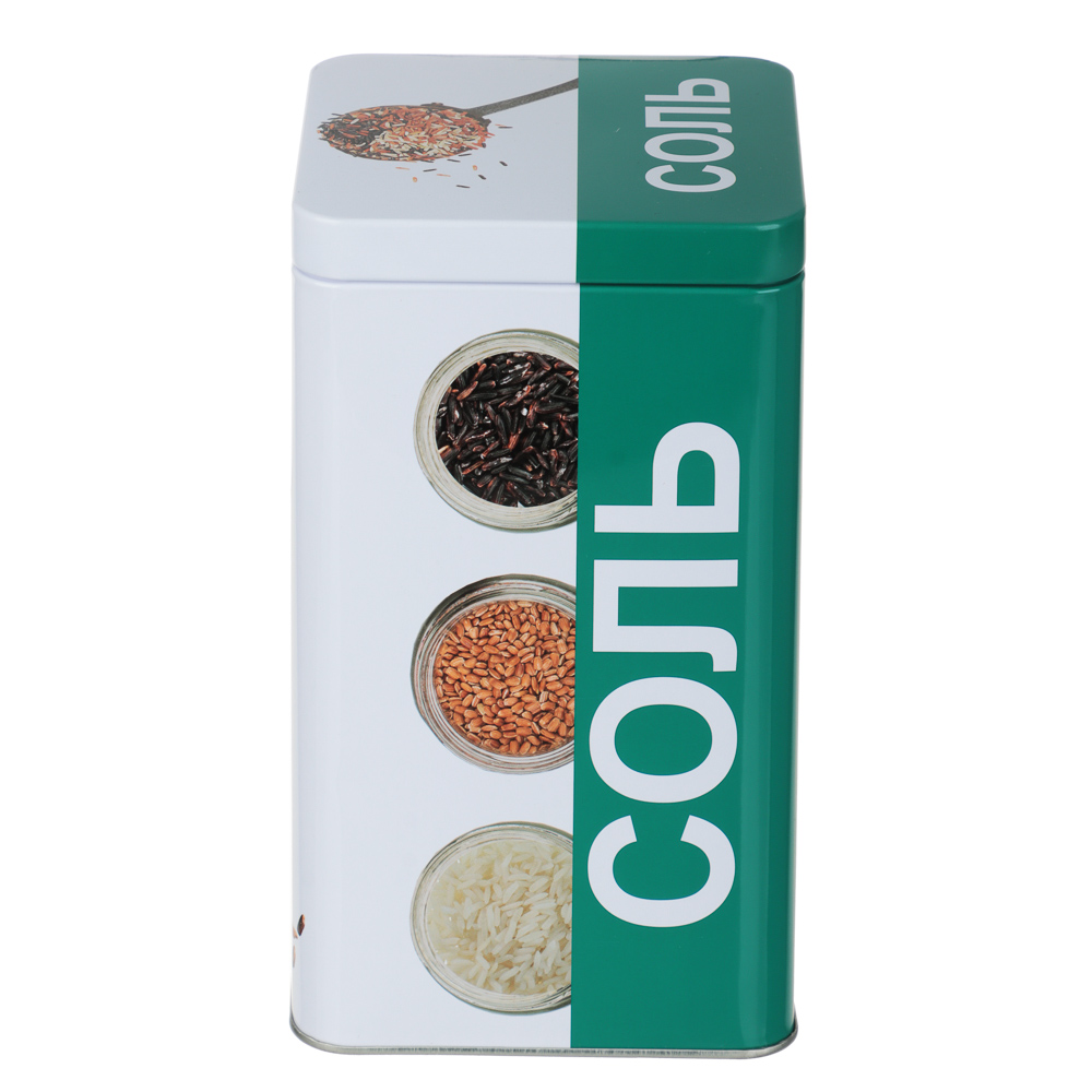 Банка для соли 17x10x10см, жесть, арт.№ 828-343