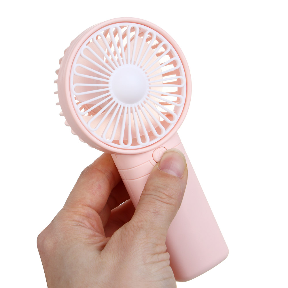 Вентилятор ручной портативный BY Русские Супергерои, 1 скорость, 1,5V, 2хАAА, PP, 9х5,5х18см, 4 дизайна, арт.№ 278-120