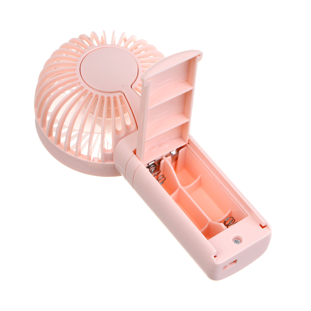 Вентилятор ручной портативный BY Русские Супергерои, 1 скорость, 1,5V, 2хАAА, PP, 9х5,5х18см, 4 дизайна, арт.№ 278-120