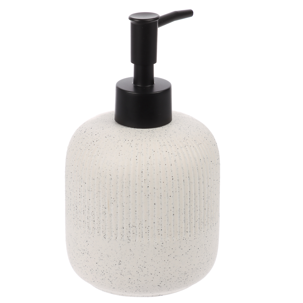 Дозатор жидкого мыла NOBLE бежевый, керамика, SWC-2502-01, арт.№ 463-542