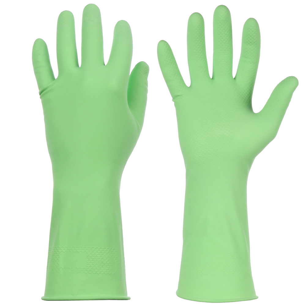BY Русские супергерои Перчатки резиновые с ароматом зеленого яблока, L, арт.№ 447-065
