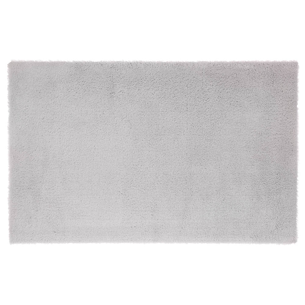 Коврик плюшевый 50х80 серый 02, арт.№ 462-845