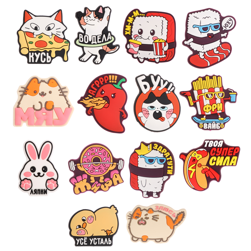 Значки приколы "Мемчики", в ассортименте, арт.№ 509-929