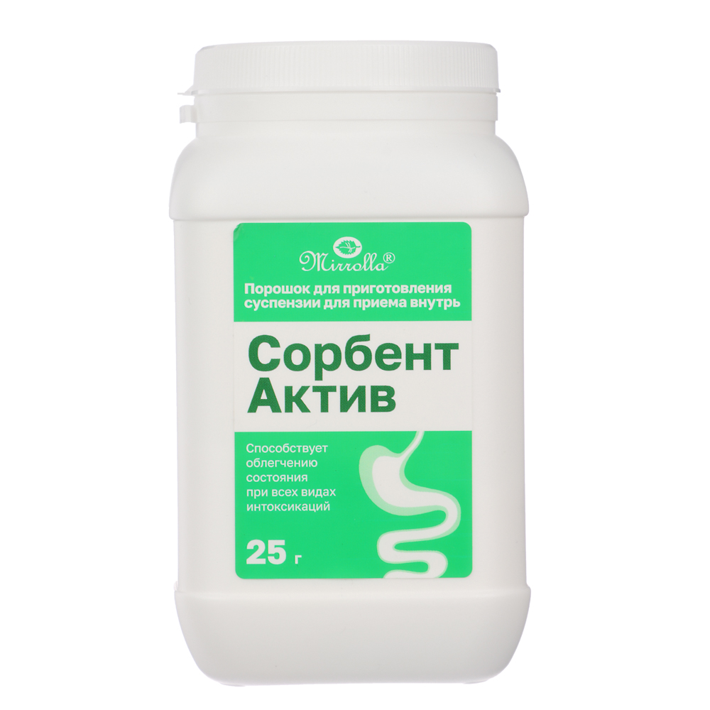 Сорбент Актив, 25г Мирролла, арт.№ 015-207