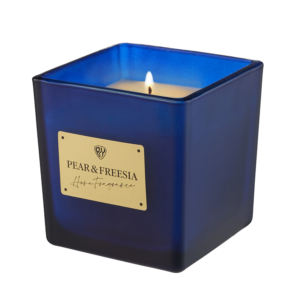 BY Свеча ароматизированная Deluxe Nobile, 200 гр. Pear&Freesia, арт.№ 412-236