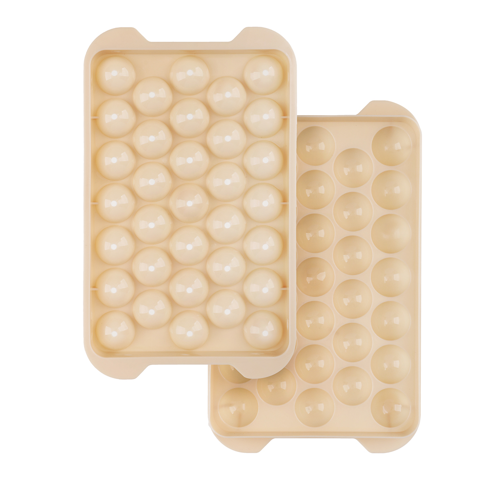 VETTA Форма для льда с контейнером 19х11,5х8см, 33 ячейки, совок, пластик, арт.№ 856-205