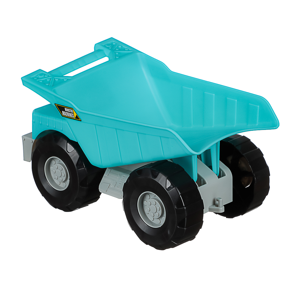ИГРОЛЕНД Игрушка самосвал большой, пластик, 15x26x15 см, 4 дизайна, для детей 3+, арт.№ 292-464