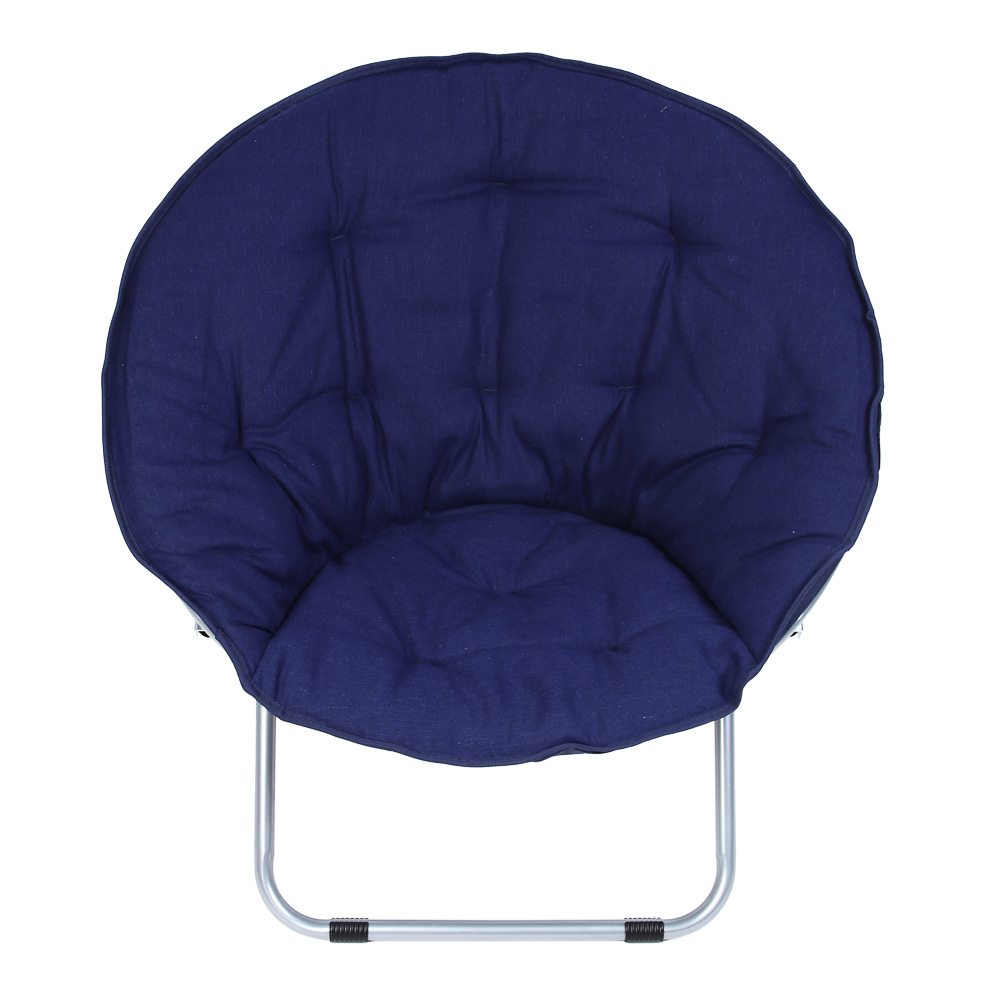 РУССО ТУРИСТО Кресло круглое, до 100кг, 80x80x78см, сталь d22мм, арт.№ 121-096