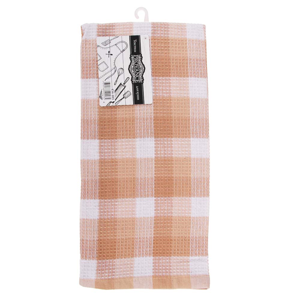 PROVANCE Гармония Полотенце кухонное вафельное, 100% хлопок, 40х60см, 210гр/м, 4 цвета, арт.№ 434-103