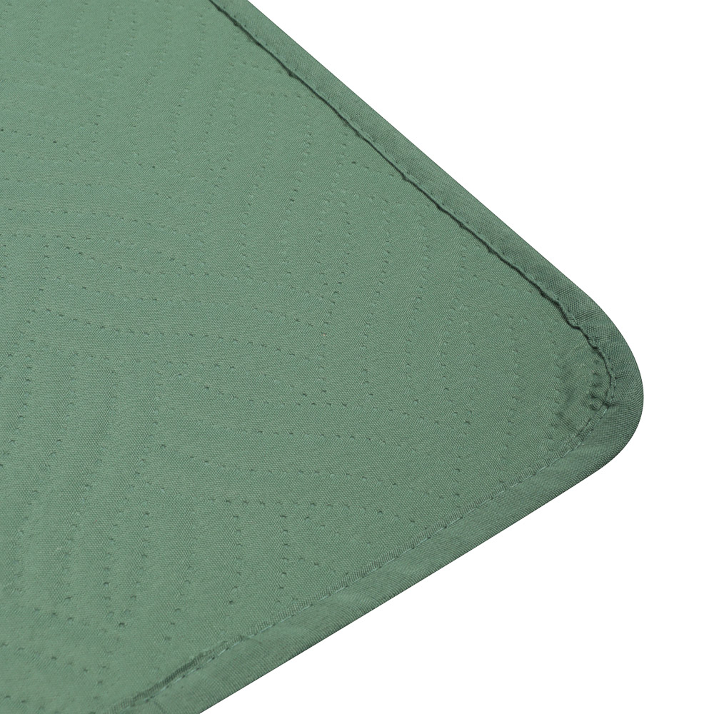 PROVANCE Покрывало стеганое 180х200см, 100% полиэстер, зеленый, арт.№ 486-174