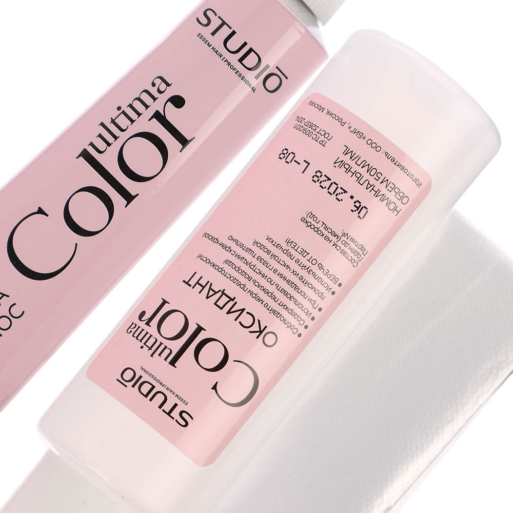 Краска для волос STUDIO Ultima Color 3.73 Горький шоколад,100мл, арт.№ 972-056