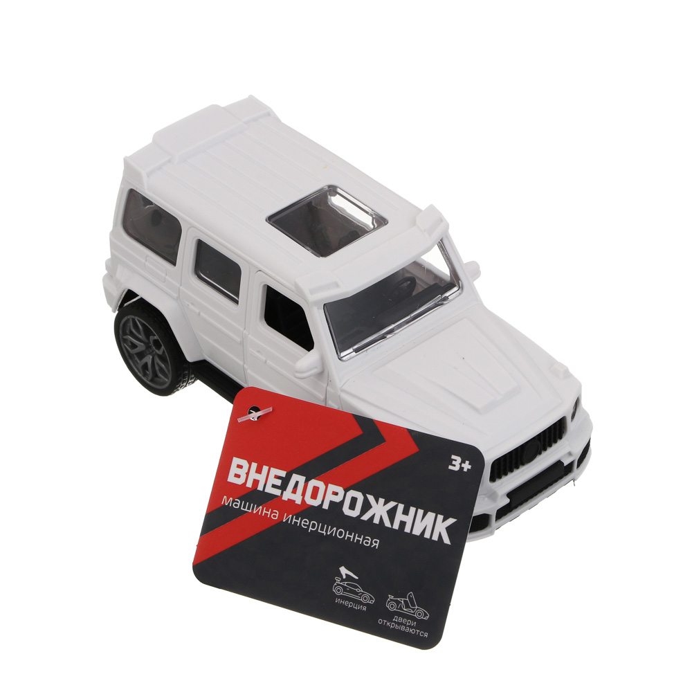 ИГРОЛЕНД Машина "Внедорожник", инерция, ABS, 5,5х6х13 см, 2 дизайна, арт.№ 292-486