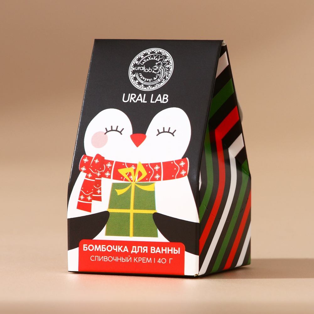 Бомбочка для ванны URAL LAB МИКС, 40г, арт.№ 953-076