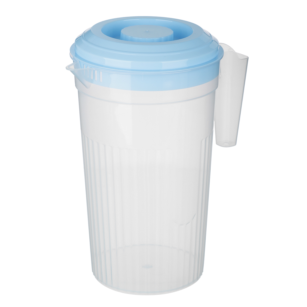 Кувшин для воды, пластик, Лайм, 2400мл, 20.5x24см, 2 цвета, арт.№ 861-533