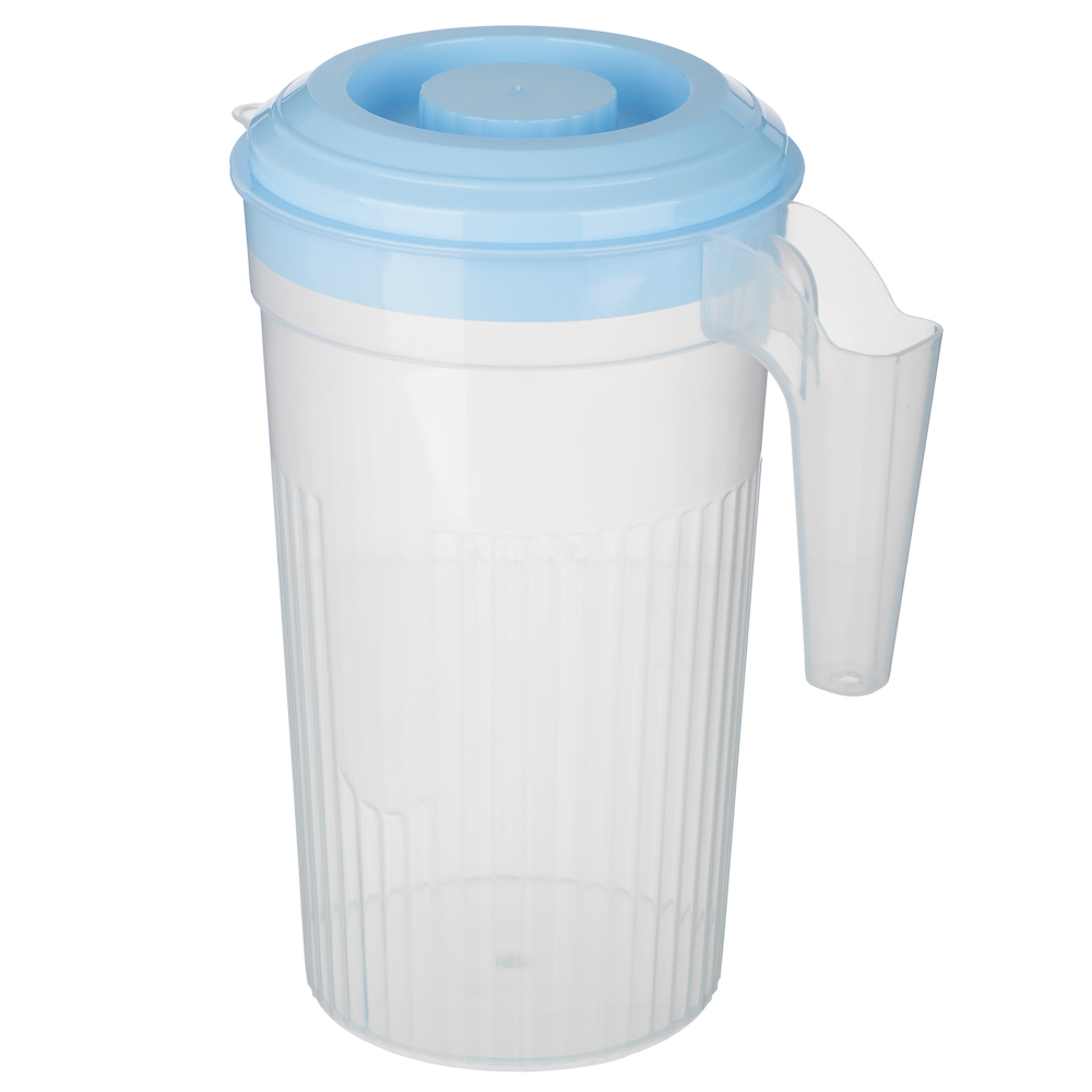 Кувшин для воды, пластик, Лайм, 2400мл, 20.5x24см, 2 цвета, арт.№ 861-533