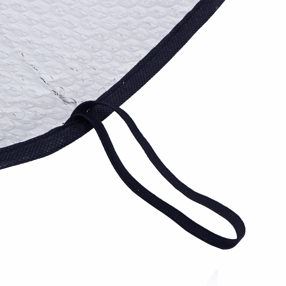 ЕРМАК Шторка солнцезащитная на лобовое стекло, 130х60см, серебристая, 110035L, арт.№ 718-021