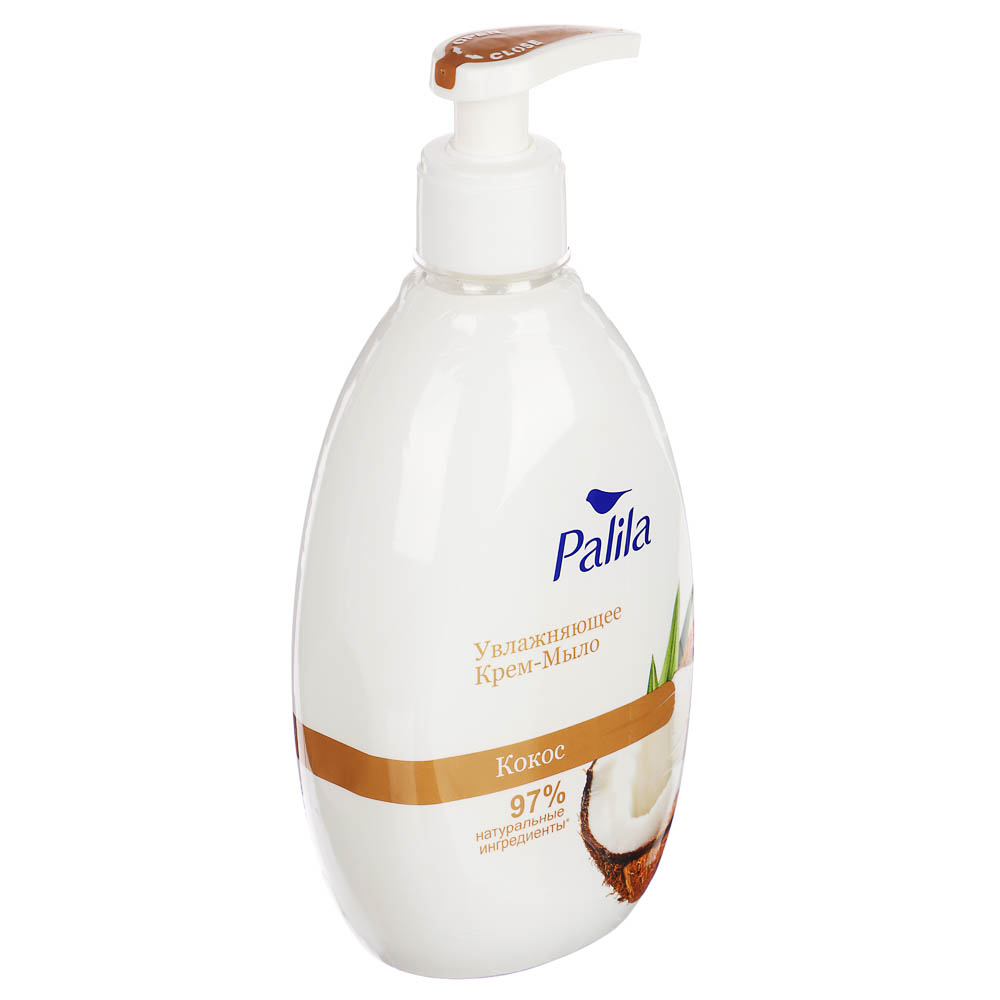 Крем-мыло Рalila увлажняющее Кокос, 500мл, арт.№ 930-072