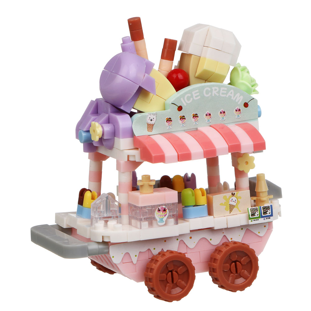 Конструктор "Кафешка на колесах", 8х4,5х11,5 см, ABS, 6 видов, арт.№ 265-666