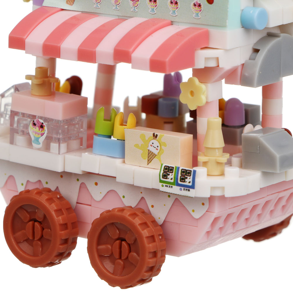 Конструктор "Кафешка на колесах", 8х4,5х11,5 см, ABS, 6 видов, арт.№ 265-666