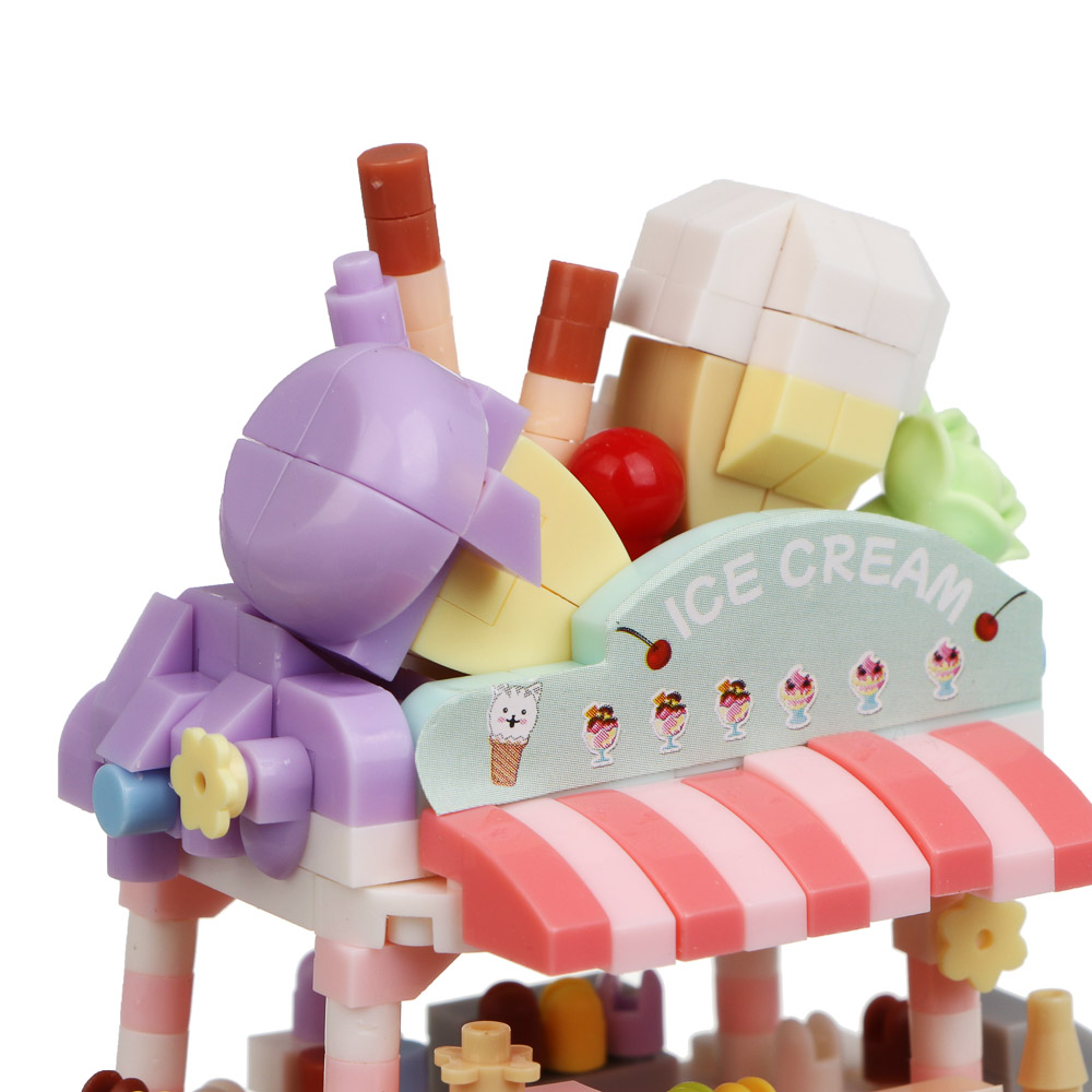 Конструктор "Кафешка на колесах", 8х4,5х11,5 см, ABS, 6 видов, арт.№ 265-666