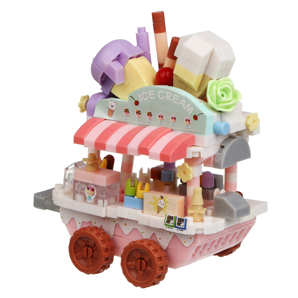 Конструктор "Кафешка на колесах", 8х4,5х11,5 см, ABS, 6 видов, арт.№ 265-666