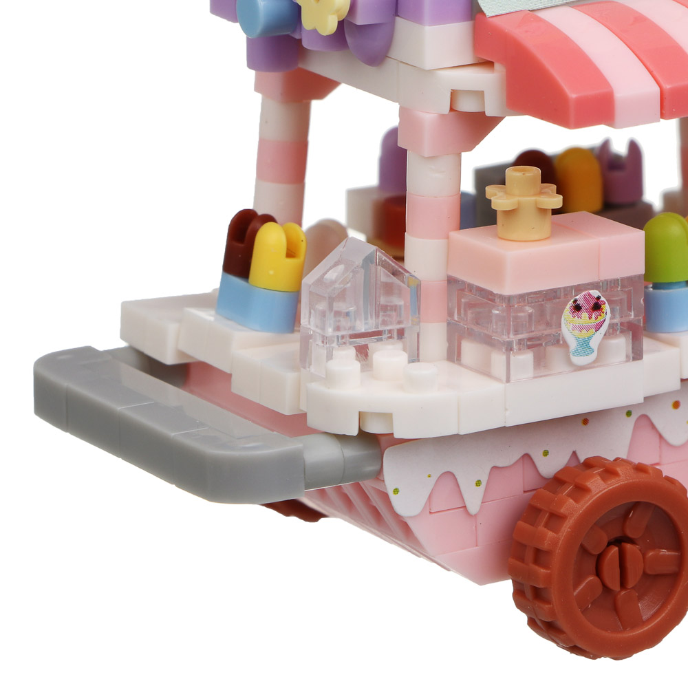 Конструктор "Кафешка на колесах", 8х4,5х11,5 см, ABS, 6 видов, арт.№ 265-666