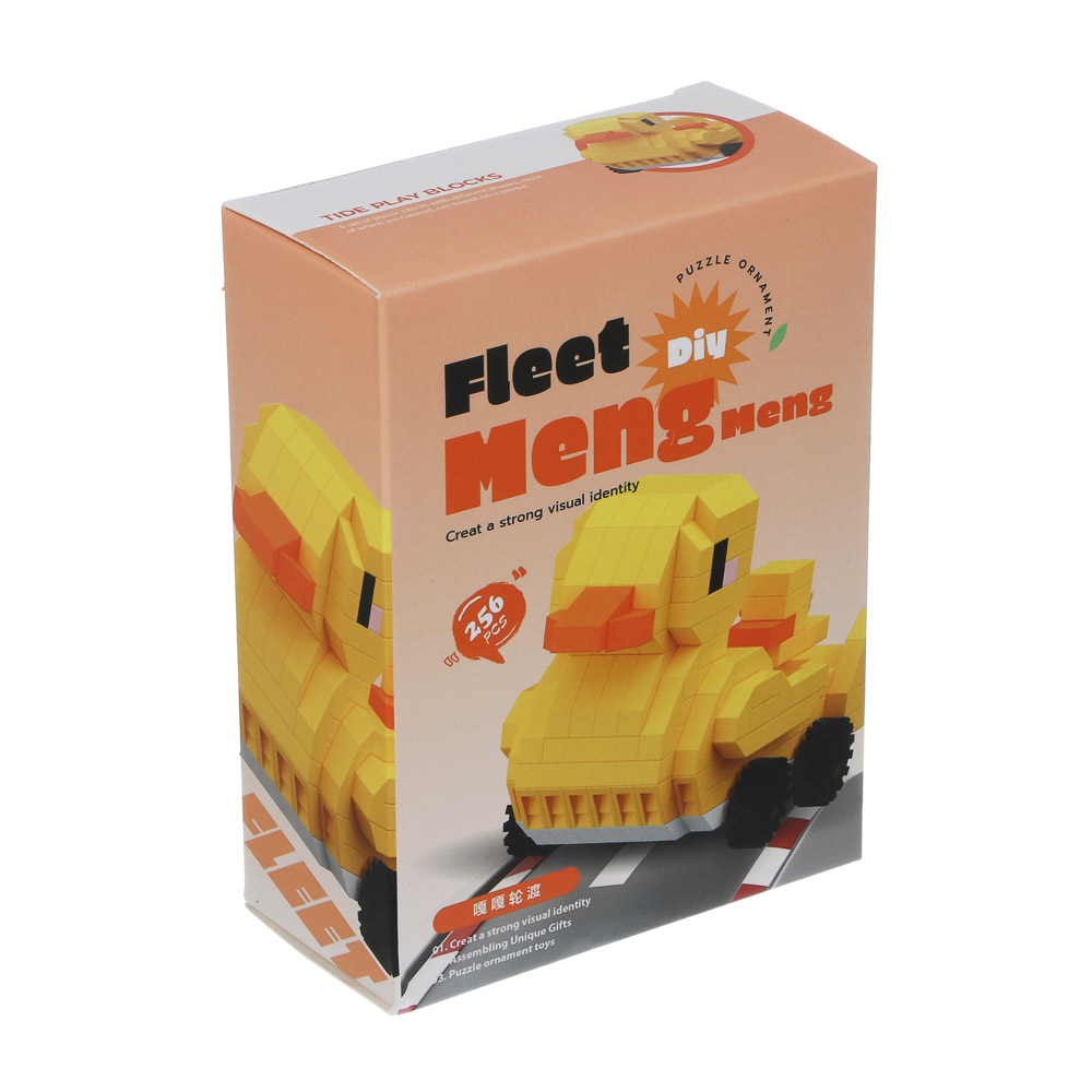 ИГРОЛЕНД Конструктор "Зверошинка", 9х4,5х12 см, ABS, 9 видов, арт.№ 858-080