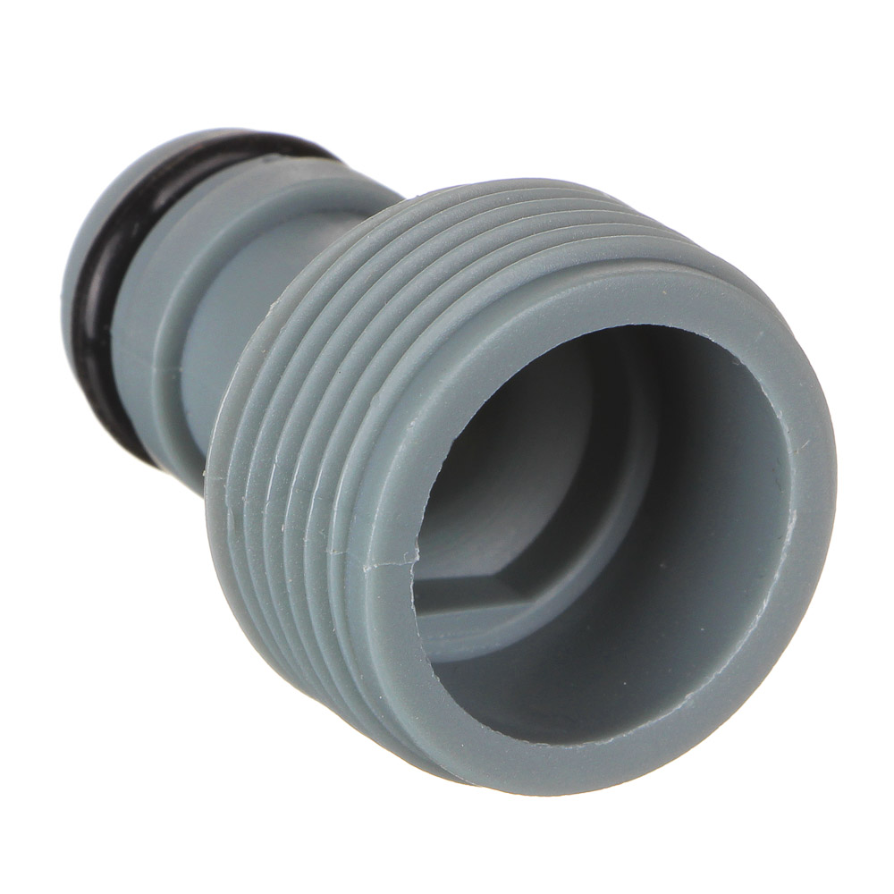 INBLOOM Штуцер резьбовой, с внешней резьбой d3/4", пластик, арт.№ 160-018