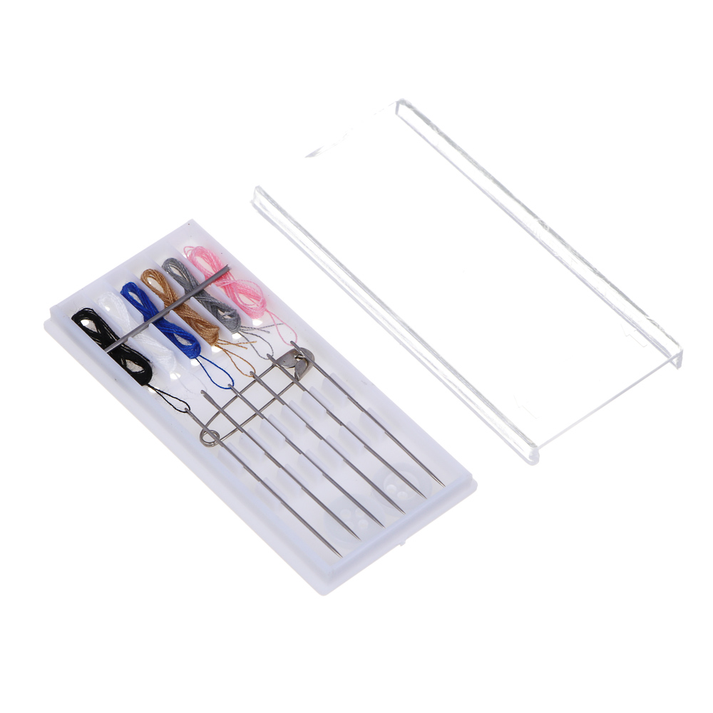 Набор швейный дорожный 15 пр., 7,5х3,5см, металл, пластик, арт.№ 308-375