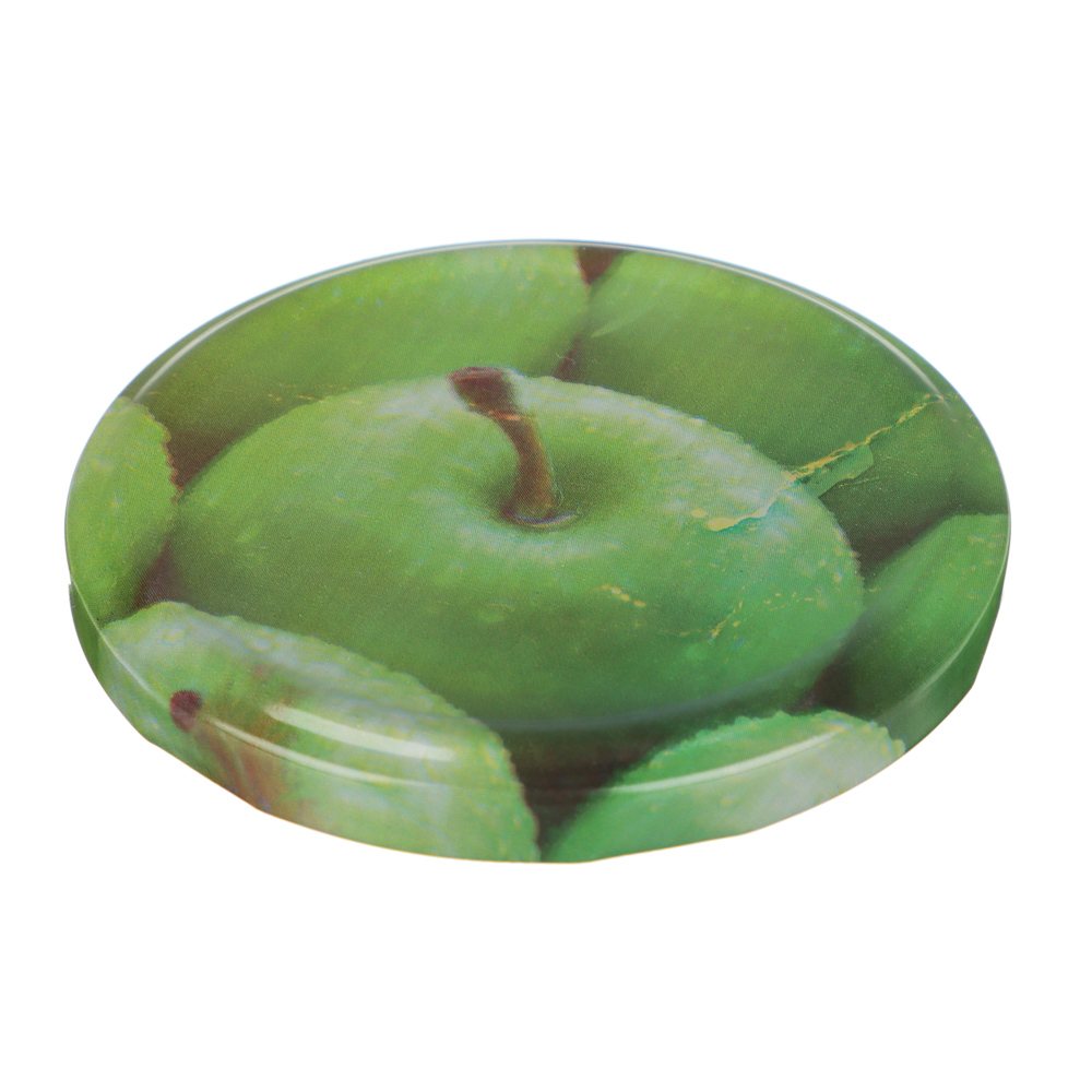 Набор крышек металлических для консервирования Твист-офф, 10шт (9шт лак + 1шт литография) 82мм, арт.№ 843-058