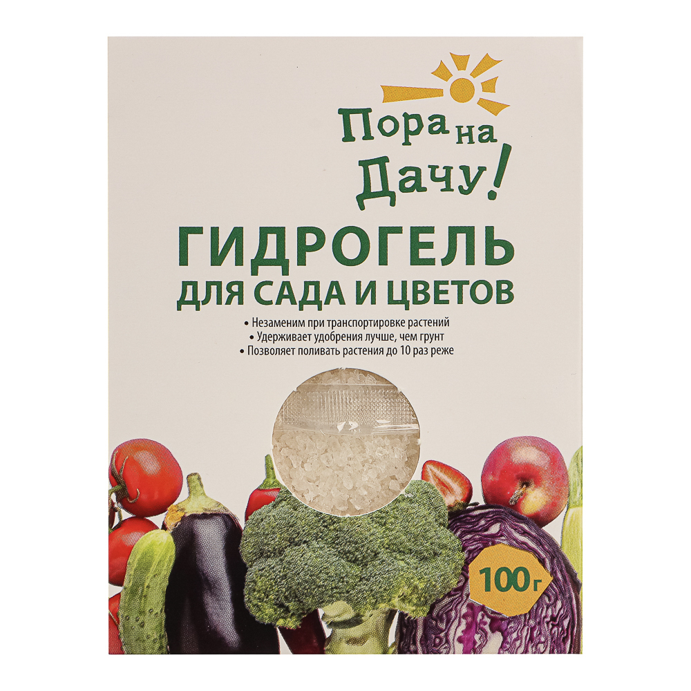 Гидрогель для сада и огорода ТМ "Пора на Дачу" 100 гр, арт.№ 173-220