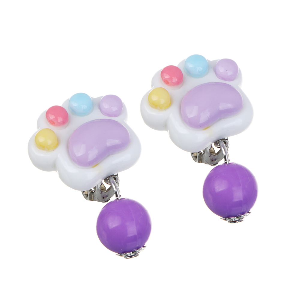 Набор детской бижутерии BY Русские супергерои: браслет, клипсы, кольцо, заколки клик-клаки 2шт,3диз., арт.№ 316-369