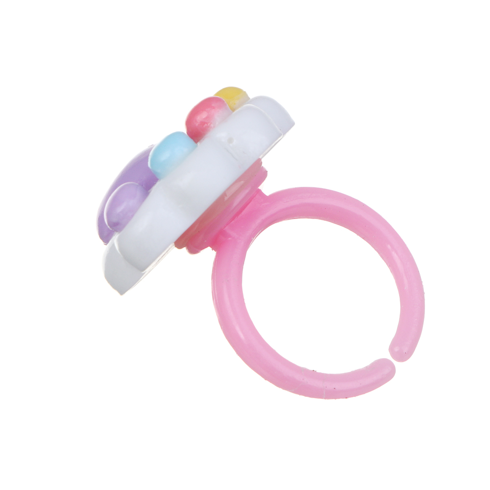 Набор детской бижутерии BY Русские супергерои: браслет, клипсы, кольцо, заколки клик-клаки 2шт,3диз., арт.№ 316-369