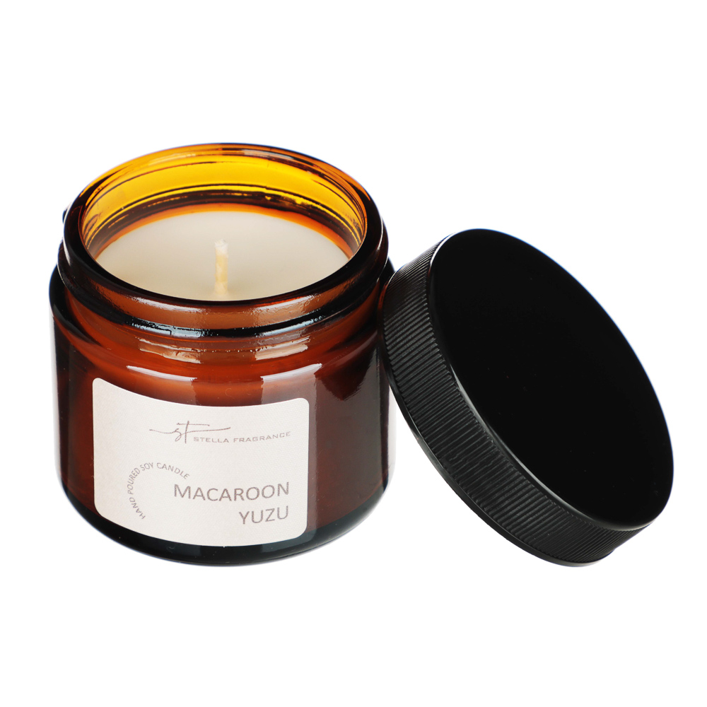 Свеча ST MACAROON YUZU 50 г., парафин, арт.№ 508-744