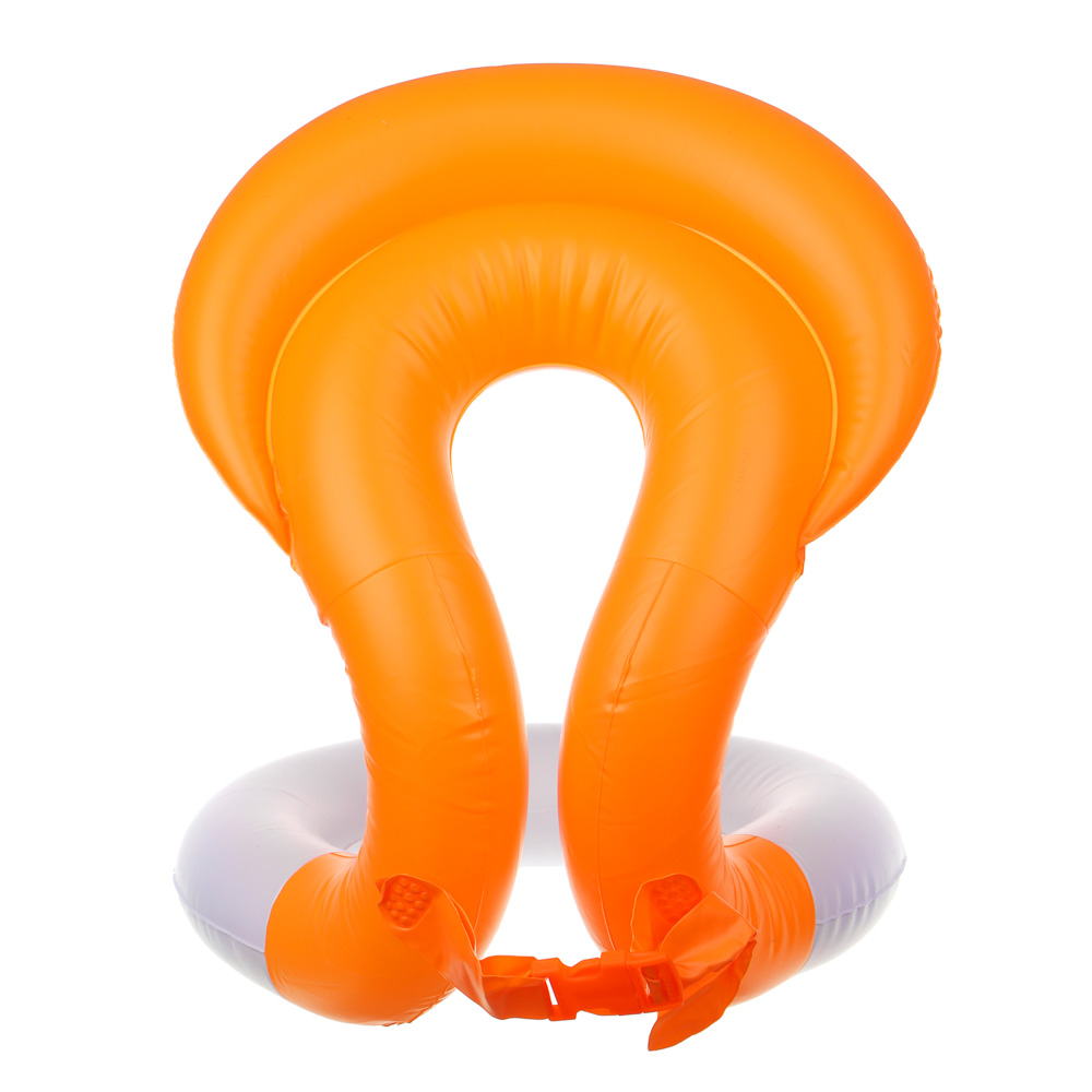 РЫЖИЙ Жилет для плавания, размер S, 2-6 лет, 120г(+-10г), ПВХ, арт.№ 005-044