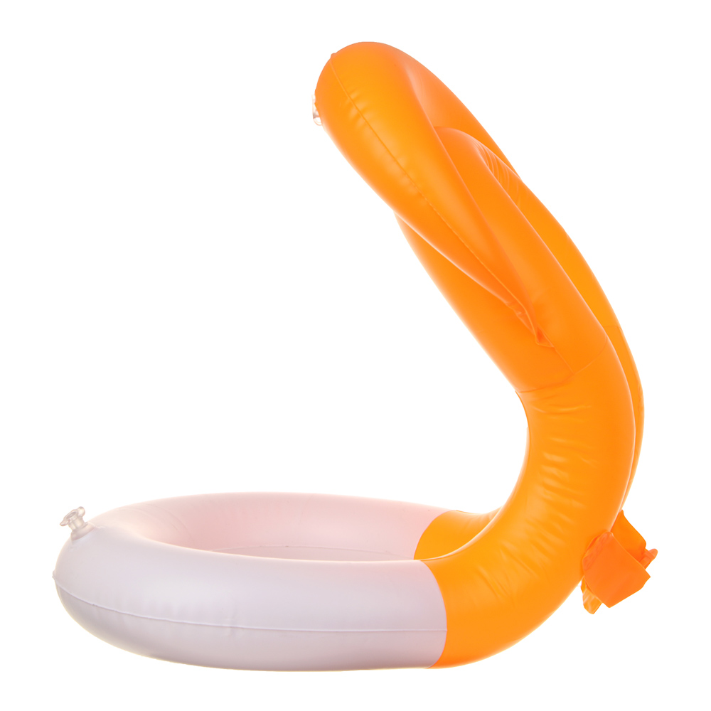 РЫЖИЙ Жилет для плавания, размер S, 2-6 лет, 120г(+-10г), ПВХ, арт.№ 005-044