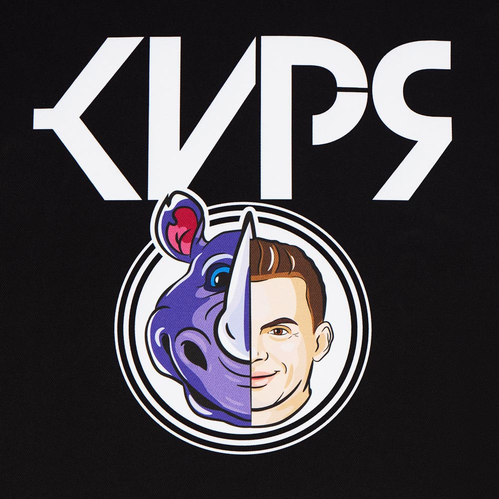 Футболка спортивная для взрослых «КИРЯ», размер 4XL, 100% полиэстер, носорог, арт.№ 006-078