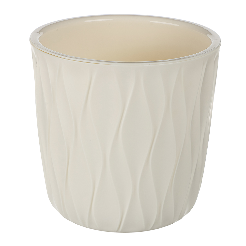 Горшок для цветов с дренажной вставкой Desert 2,3л, d157мм, h152мм, микс цветов, арт.№ 164-416