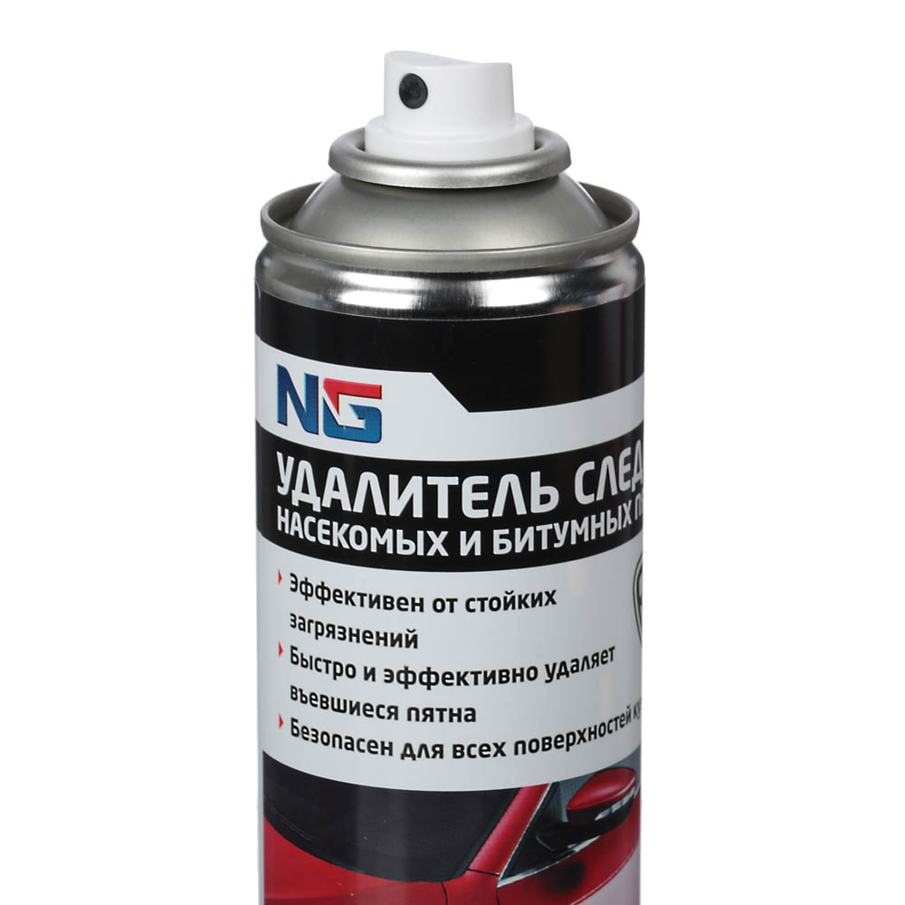 ЕРМАК Очиститель следов насекомых и битумных пятен (аэрозоль) 335 мл., арт.№ 727-107