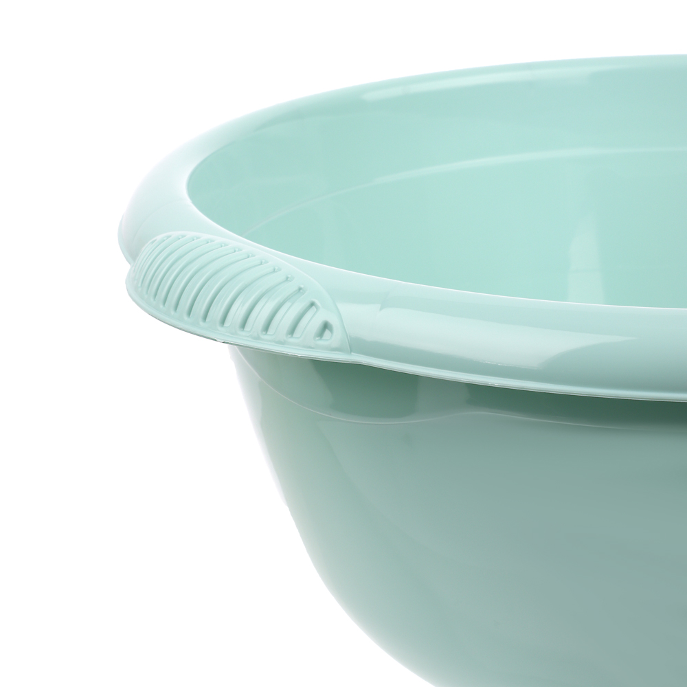 Таз 6,5 л цвет латте, морская волна, арт.№ 407-098