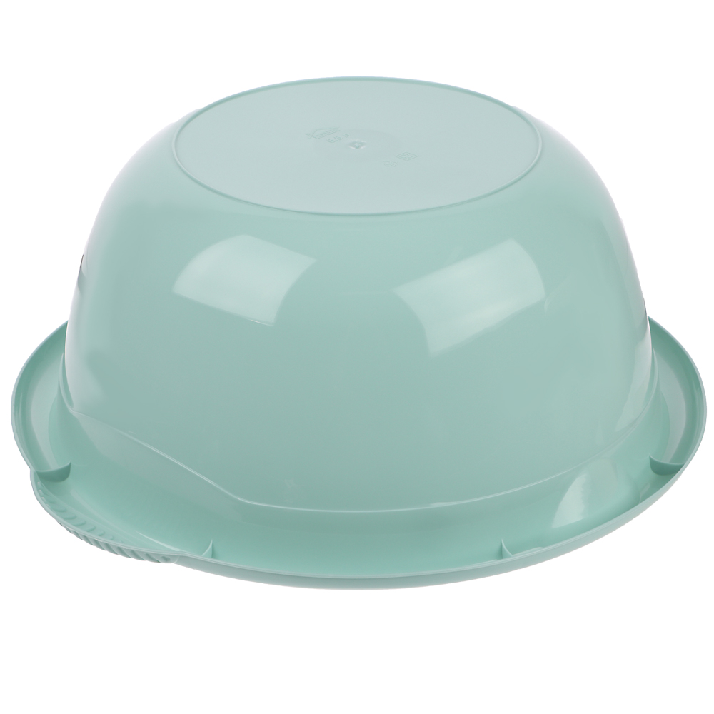 Таз 6,5 л цвет латте, морская волна, арт.№ 407-098