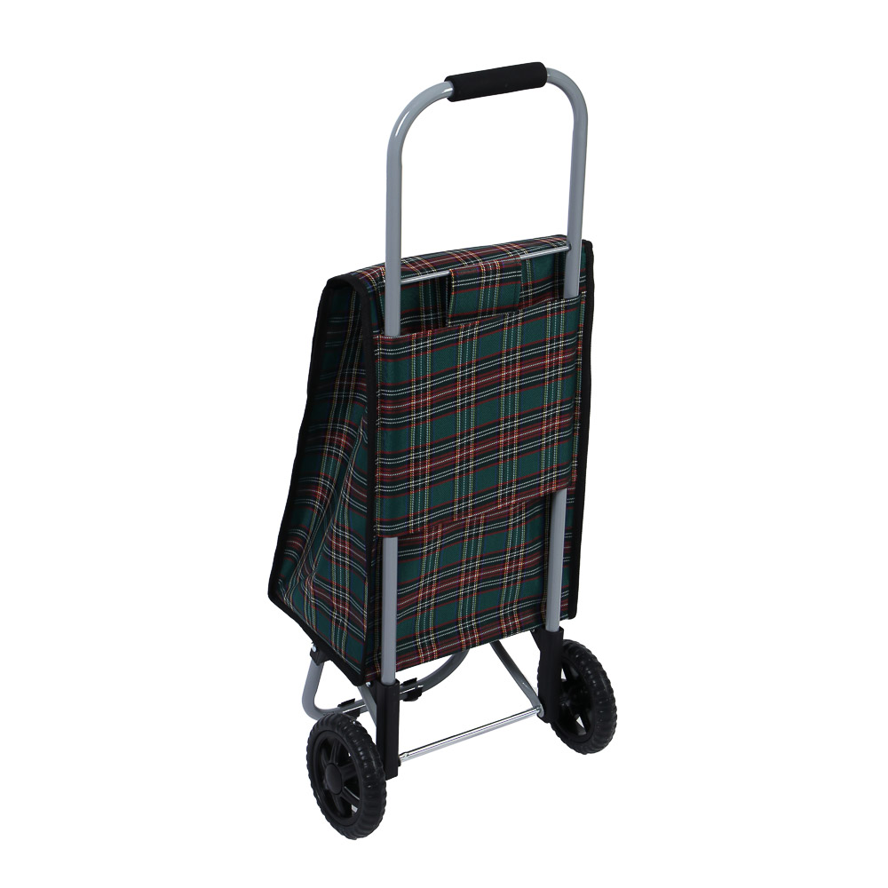 Тележка + сумка тм VETTA, до 20кг, 84x32x28см, 29 л, оксфорд, колеса ЭВА d14см, арт.№ 467-269