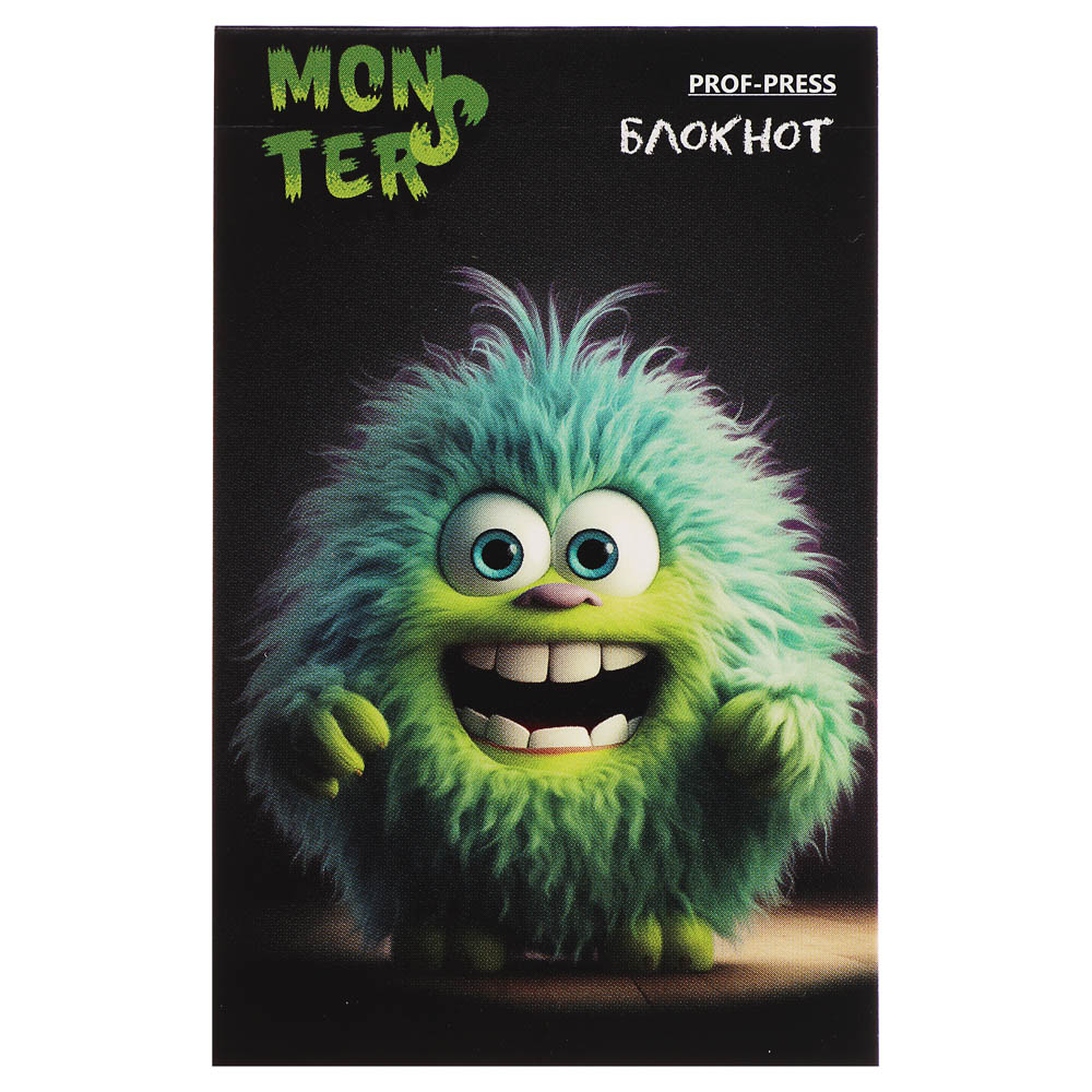 Блокнот А7, 48л, офсет, обложка картон, склейка, в ассортименте, арт.№ 540-019