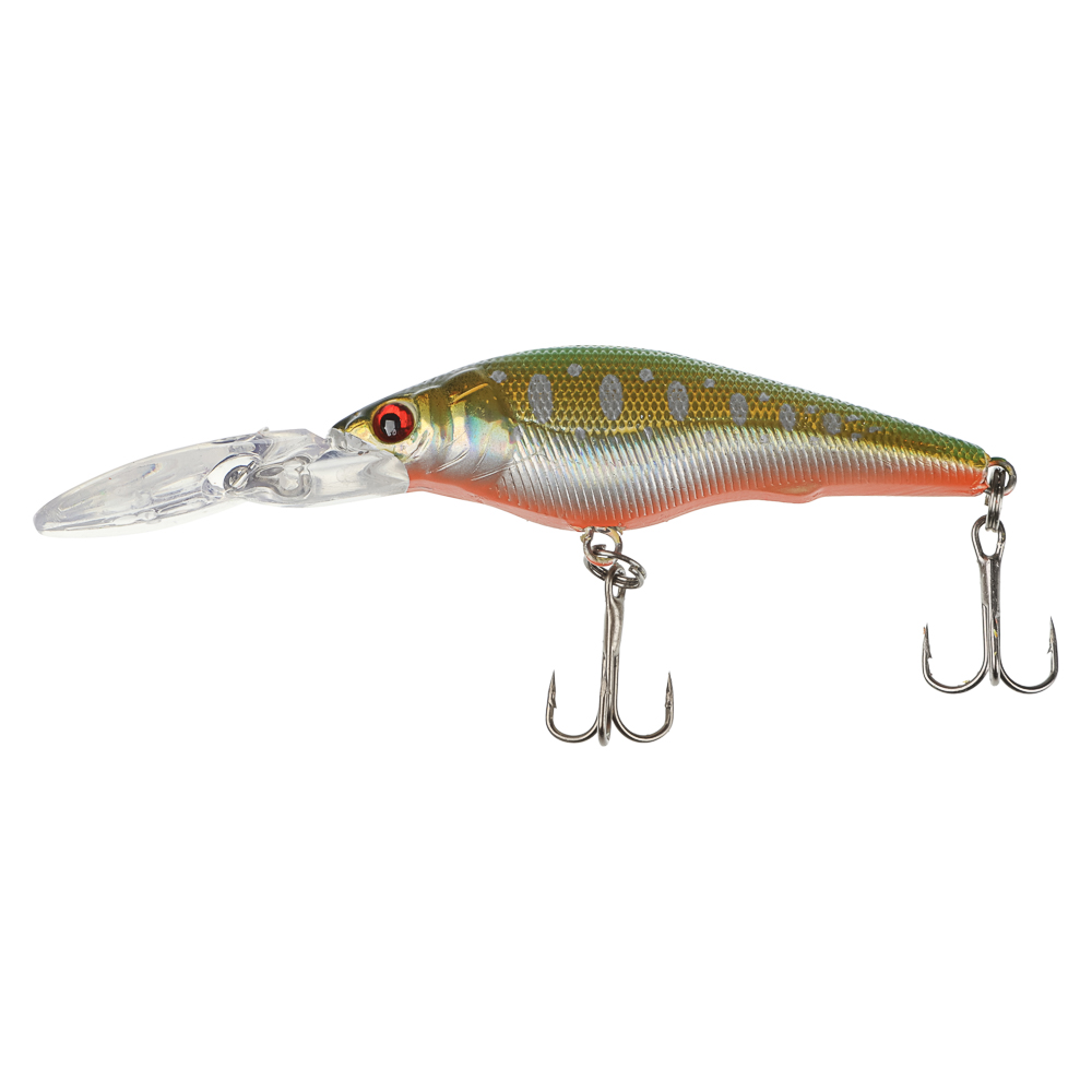 Воблер "Минноу Классик" тм AZOR FISHING, F, 5,7гр, 87мм, 1,0-1,5 м, 5 цветов, арт.№ 145-143