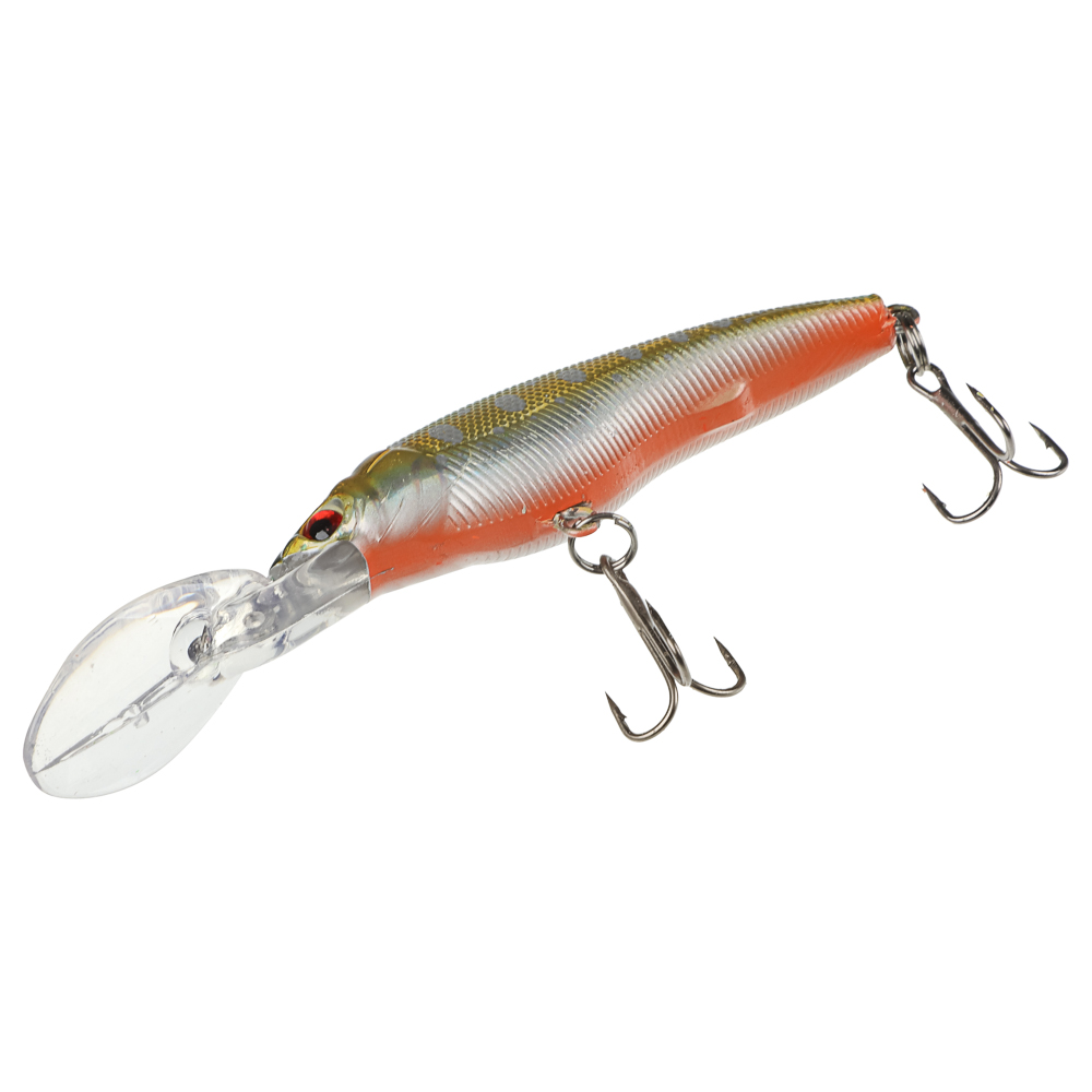 Воблер "Минноу Классик" тм AZOR FISHING, F, 5,7гр, 87мм, 1,0-1,5 м, 5 цветов, арт.№ 145-143