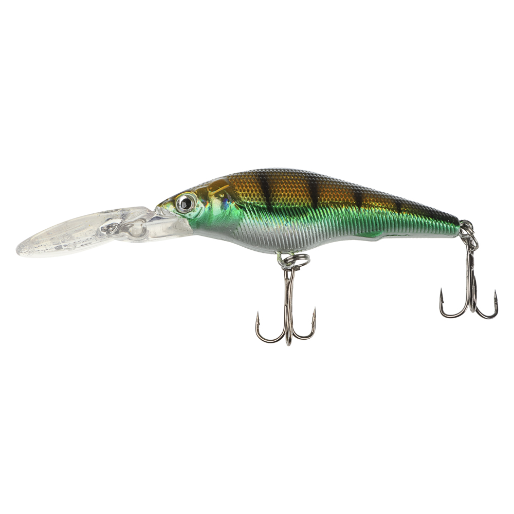 Воблер "Минноу Классик" тм AZOR FISHING, F, 5,7гр, 87мм, 1,0-1,5 м, 5 цветов, арт.№ 145-143