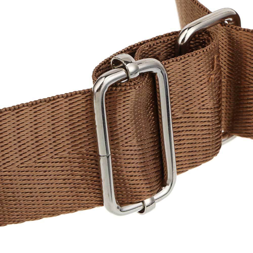 Ошейник для животных тм VETTA, нейлон, хаки/беж, обхват шеи 30-45см, арт.№ 273-584