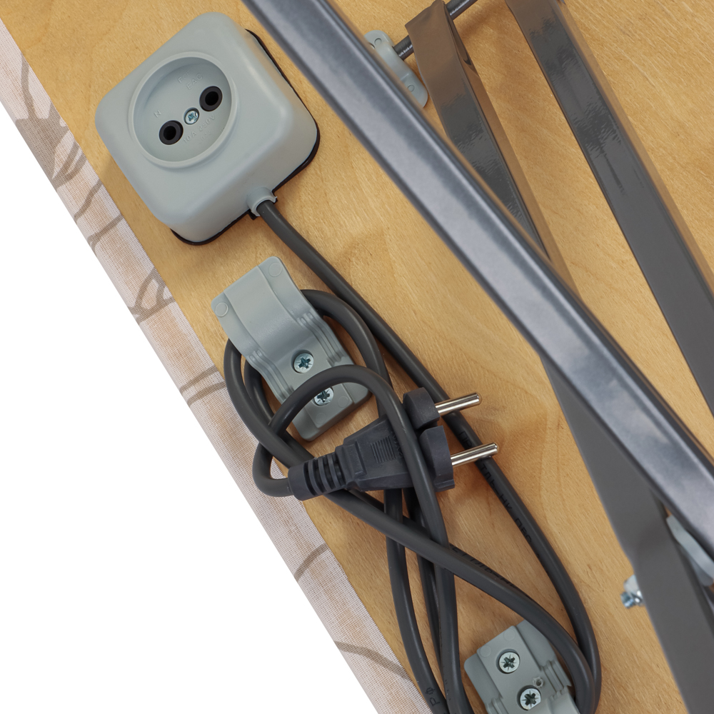 VETTA Доска гладильная 122х35х80см, фанера подставка под утюг с термоустойчивыми вст., удл. 1,6м, Н3, арт.№ 451-109